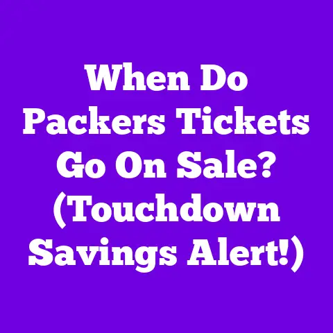 When Do Packers Tickets Go On Sale? (Touchdown Savings Alert!)