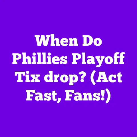 When Do Phillies Playoff Tix drop? (Act Fast, Fans!)