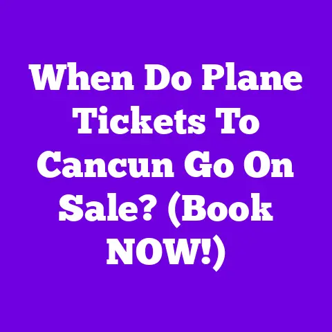 When Do Plane Tickets To Cancun Go On Sale? (Book NOW!)