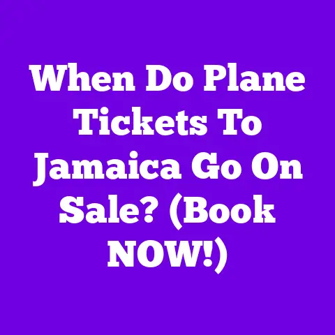 When Do Plane Tickets To Jamaica Go On Sale? (Book NOW!)