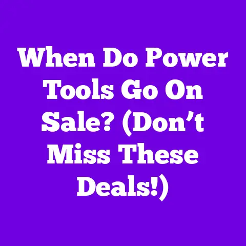 When Do Power Tools Go On Sale? (Don’t Miss These Deals!)