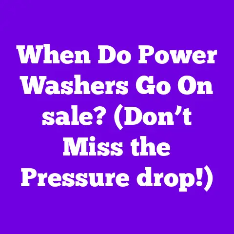 When Do Power Washers Go On sale? (Don’t Miss the Pressure drop!)