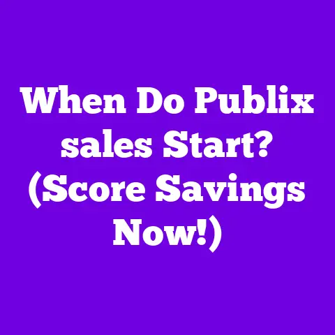 When Do Publix sales Start? (Score Savings Now!)