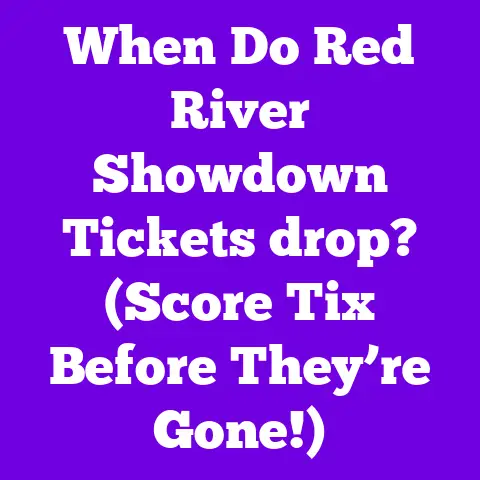 When Do Red River Showdown Tickets drop? (Score Tix Before They’re Gone!)