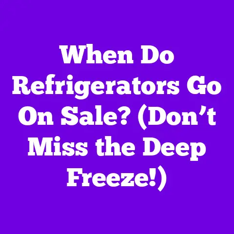 When Do Refrigerators Go On Sale? (Don’t Miss the Deep Freeze!)