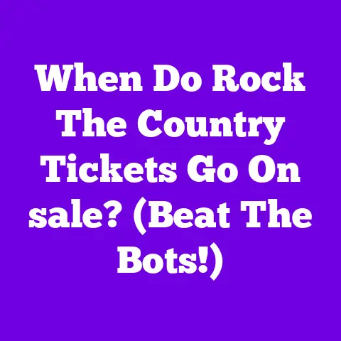 When Do Rock The Country Tickets Go On sale? (Beat The Bots!)