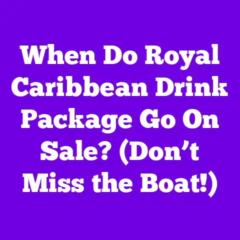 When Do Royal Caribbean Drink Package Go On Sale? (Don’t Miss the Boat!)