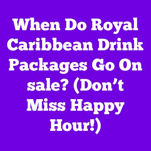When Do Royal Caribbean Drink Packages Go On sale? (Don’t Miss Happy Hour!)