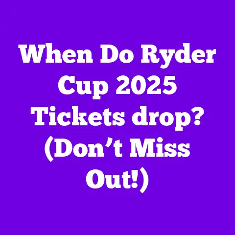 When Do Ryder Cup 2025 Tickets drop? (Don’t Miss Out!)