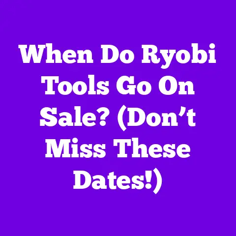 When Do Ryobi Tools Go On Sale? (Don’t Miss These Dates!)