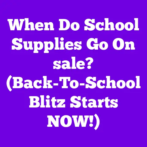 When Do School Supplies Go On sale? (Back-To-School Blitz Starts NOW!)