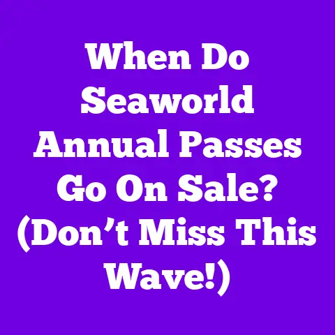 When Do Seaworld Annual Passes Go On Sale? (Don’t Miss This Wave!)