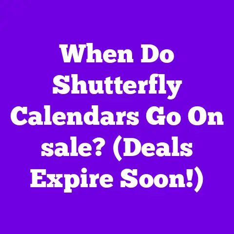 When Do Shutterfly Calendars Go On sale? (Deals Expire Soon!)