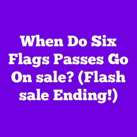 When Do Six Flags Passes Go On sale? (Flash sale Ending!)