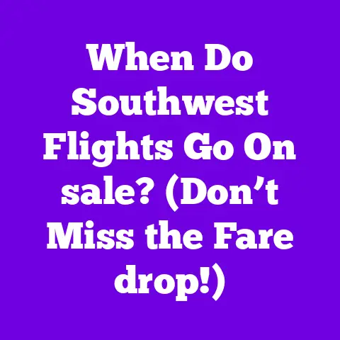 When Do Southwest Flights Go On sale? (Don’t Miss the Fare drop!)