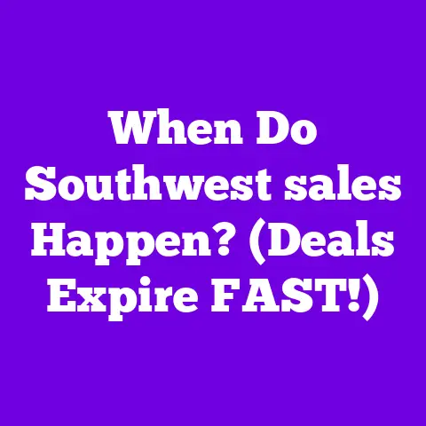When Do Southwest sales Happen? (Deals Expire FAST!)