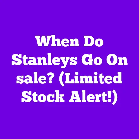 When Do Stanleys Go On sale? (Limited Stock Alert!)
