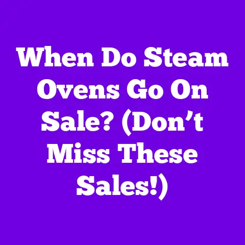 When Do Steam Ovens Go On Sale? (Don’t Miss These Sales!)