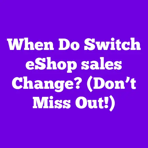 When Do Switch eShop sales Change? (Don’t Miss Out!)