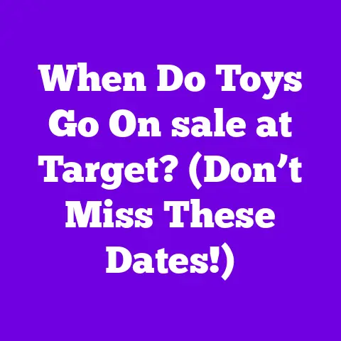 When Do Toys Go On sale at Target? (Don’t Miss These Dates!)
