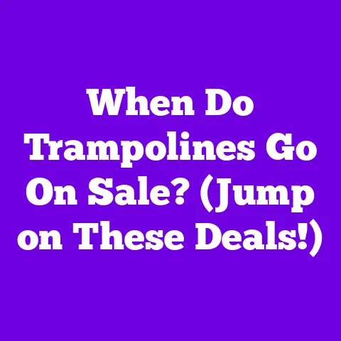 When Do Trampolines Go On Sale? (Jump on These Deals!)
