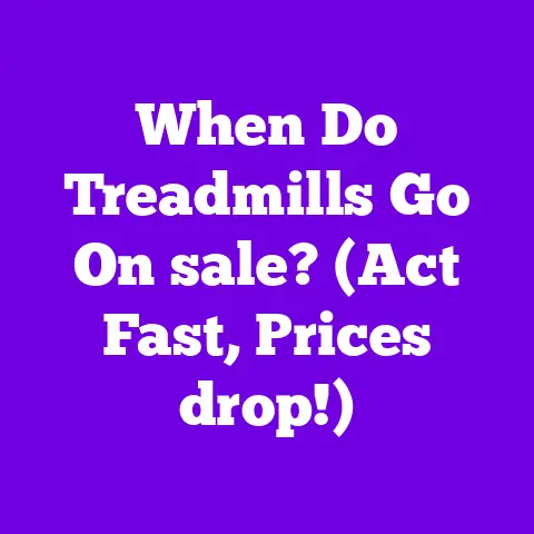 When Do Treadmills Go On sale? (Act Fast, Prices drop!)