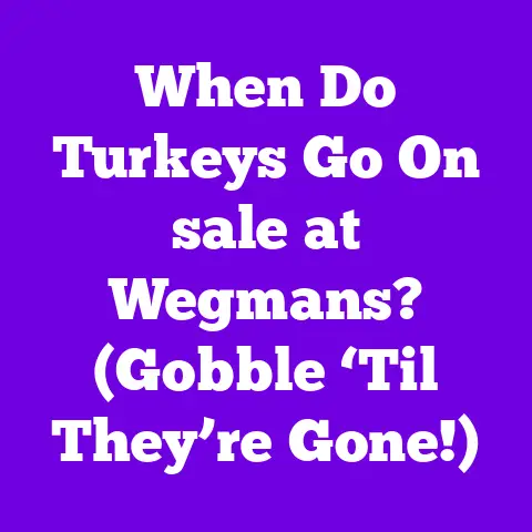 When Do Turkeys Go On sale at Wegmans? (Gobble ‘Til They’re Gone!)