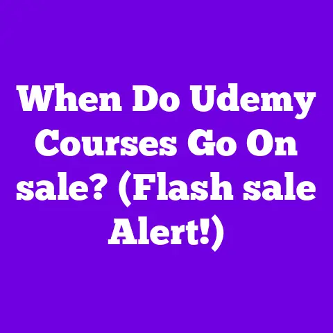When Do Udemy Courses Go On sale? (Flash sale Alert!)