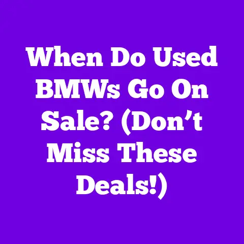 When Do Used BMWs Go On Sale? (Don’t Miss These Deals!)