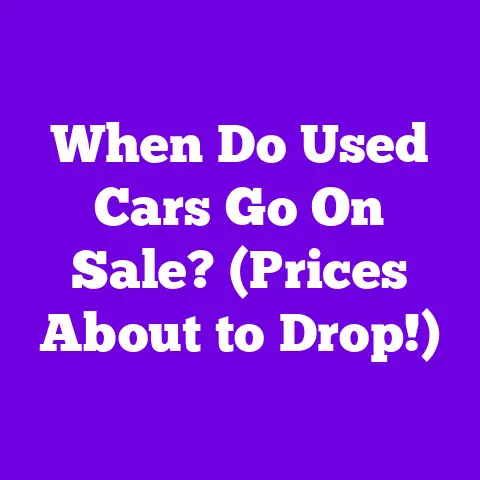 When Do Used Cars Go On Sale? (Prices About to Drop!)
