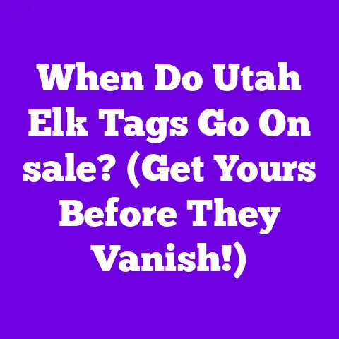 When Do Utah Elk Tags Go On sale? (Get Yours Before They Vanish!)
