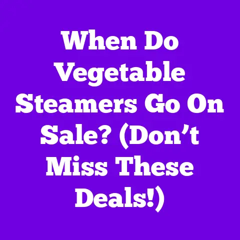 When Do Vegetable Steamers Go On Sale? (Don’t Miss These Deals!)