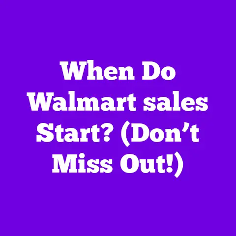 When Do Walmart sales Start? (Don’t Miss Out!)