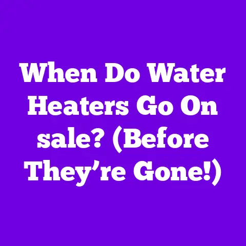 When Do Water Heaters Go On sale? (Before They’re Gone!)