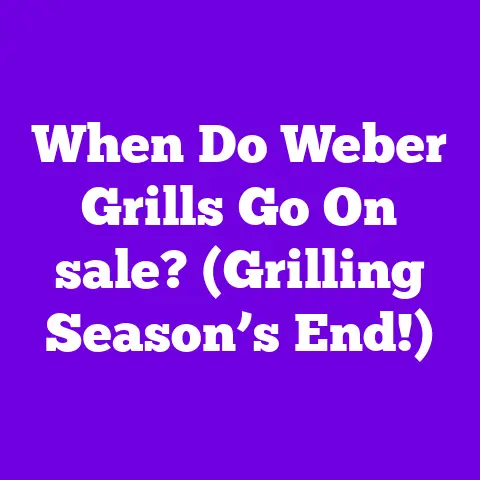 When Do Weber Grills Go On sale? (Grilling Season’s End!)