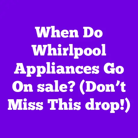 When Do Whirlpool Appliances Go On sale? (Don’t Miss This drop!)