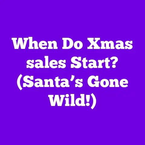When Do Xmas sales Start? (Santa’s Gone Wild!)