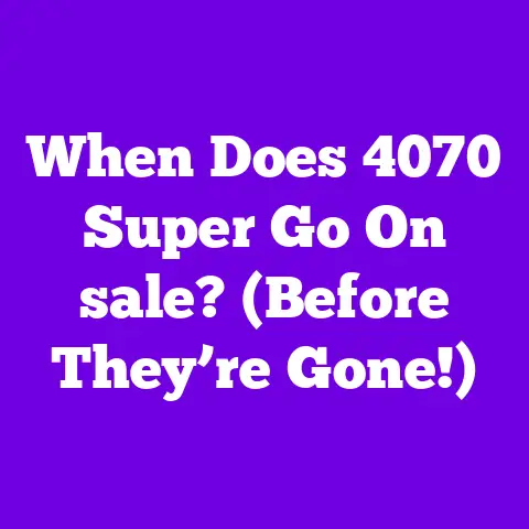 When Does 4070 Super Go On sale? (Before They’re Gone!)
