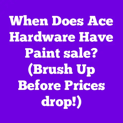 When Does Ace Hardware Have Paint sale? (Brush Up Before Prices drop!)