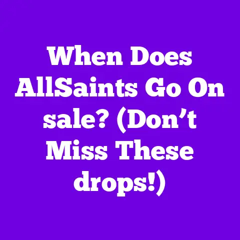 When Does AllSaints Go On sale? (Don’t Miss These drops!)