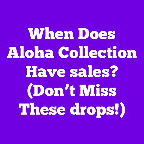When Does Aloha Collection Have sales? (Don’t Miss These drops!)
