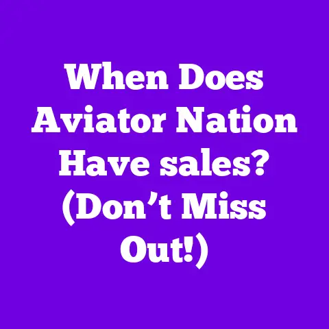 When Does Aviator Nation Have sales? (Don’t Miss Out!)