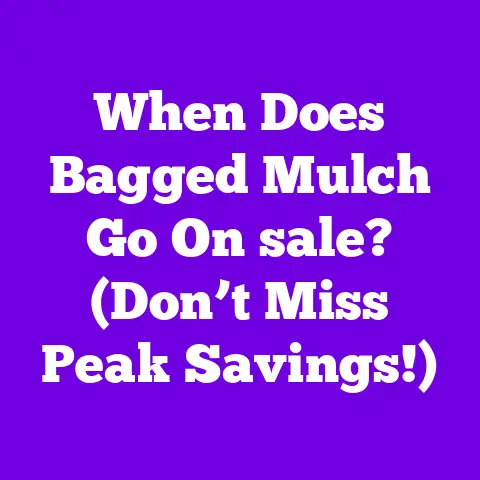 When Does Bagged Mulch Go On sale? (Don’t Miss Peak Savings!)