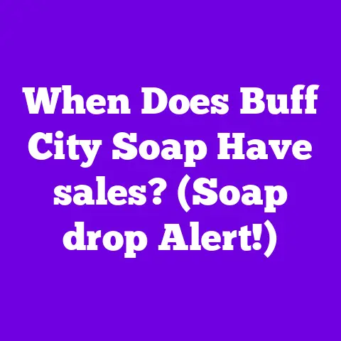 When Does Buff City Soap Have sales? (Soap drop Alert!)