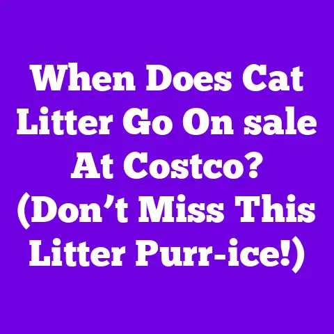 When Does Cat Litter Go On sale At Costco? (Don’t Miss This Litter Purr-ice!)