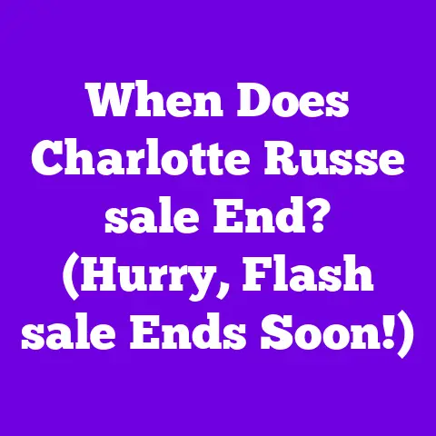 When Does Charlotte Russe sale End? (Hurry, Flash sale Ends Soon!)