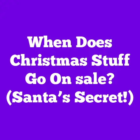 When Does Christmas Stuff Go On sale? (Santa’s Secret!)
