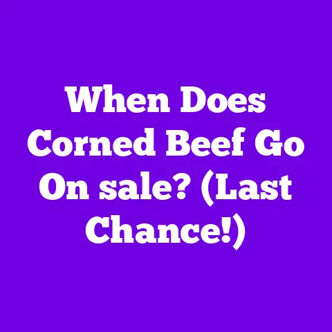 When Does Corned Beef Go On sale? (Last Chance!)