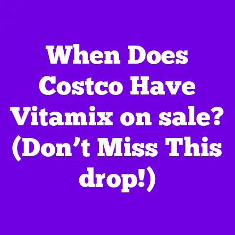 When Does Costco Have Vitamix on sale? (Don’t Miss This drop!)