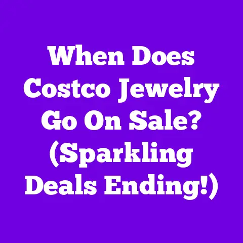 When Does Costco Jewelry Go On Sale? (Sparkling Deals Ending!)